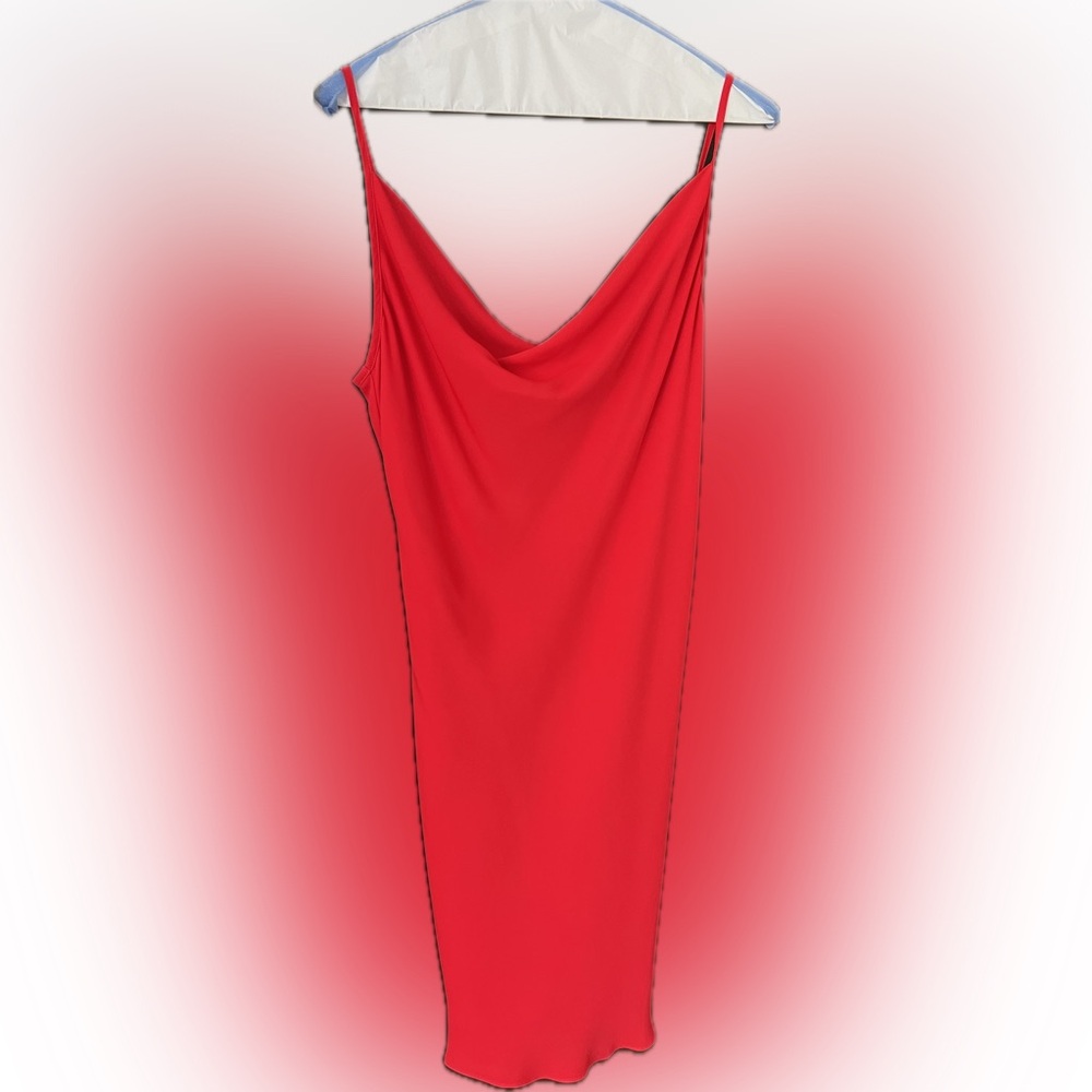 Amanda Uprichard Silk Slip Mini Dress
